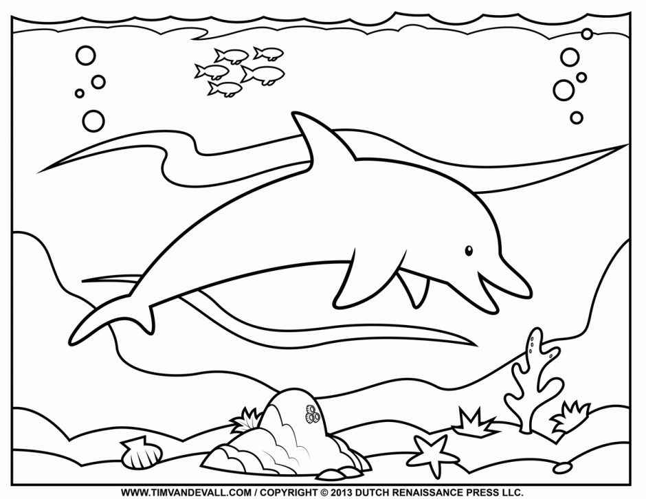 Coloring Pages Wonderful Dolphin Coloring Pages Picture Id 212574