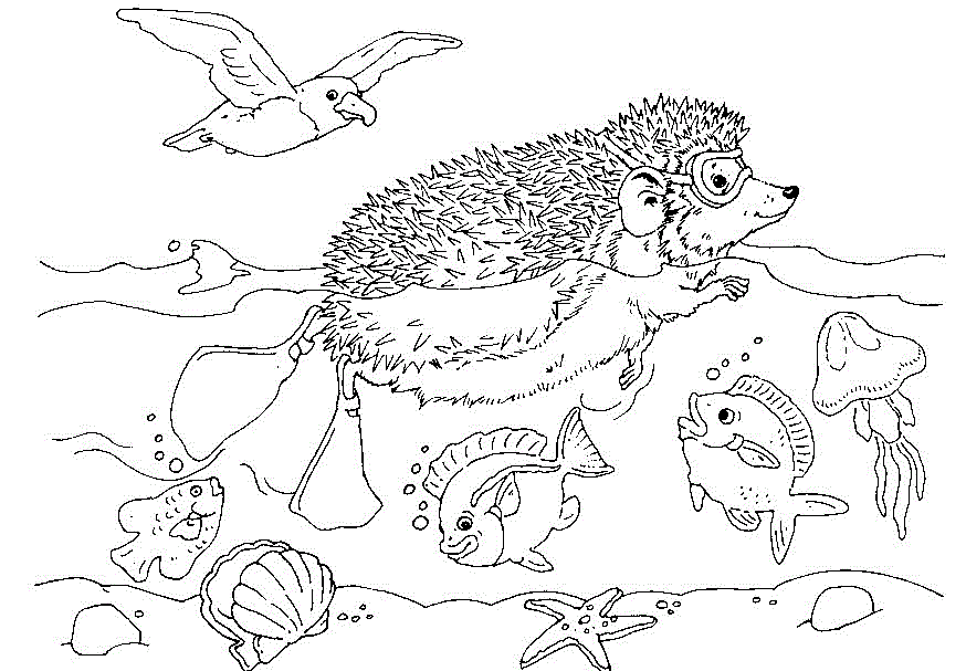 sea coloring pages : Printable Coloring Sheet ~ Anbu Coloring Page