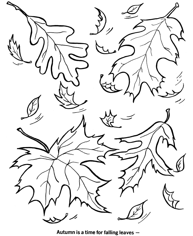 Coloring Pages Autumn Season | Free coloring pages for kids