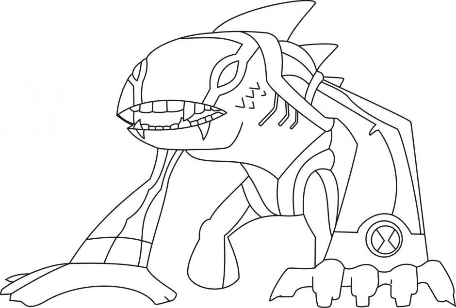 Ben 10 Coloring Pages Coloring Pages Yoall 12426 Ben Ten Ultimate