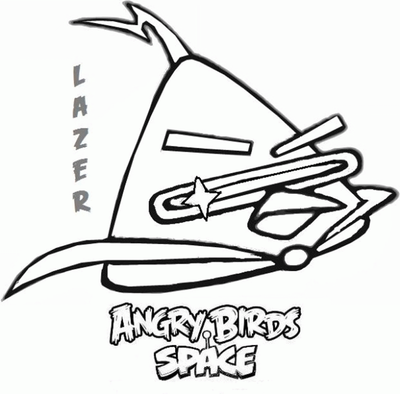 Angry Birds Space | Free Printable Coloring Pages