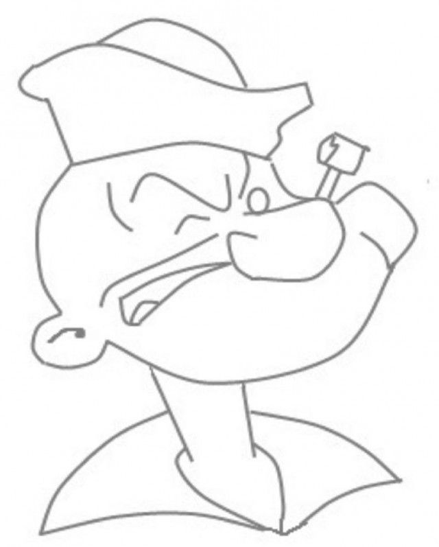 Popeye Coloring Pages Coloring Book Area Best Source For 241392