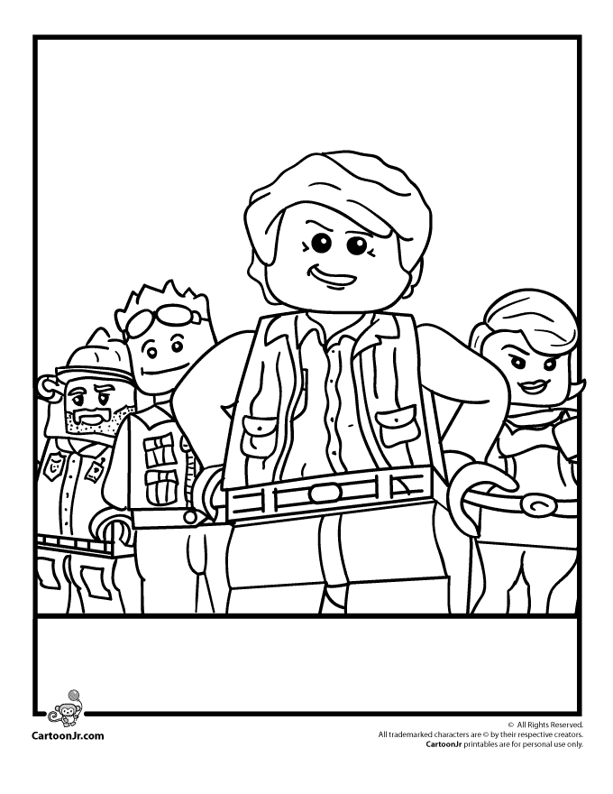 Lego Coloring | Printable Coloring