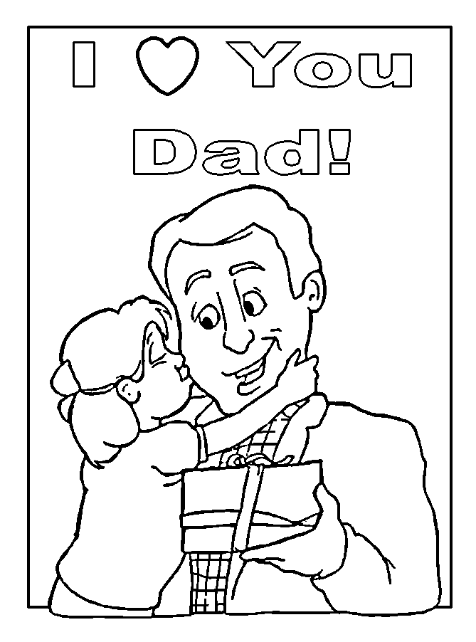 Fathers Day Coloring Pages - Free Coloring Pages For KidsFree
