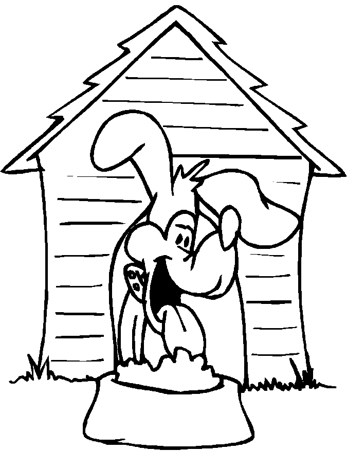 Cute Dog Coloring Pages - Free Printable Pictures Coloring Pages