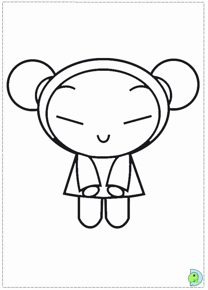 pucca libre Colouring Pages