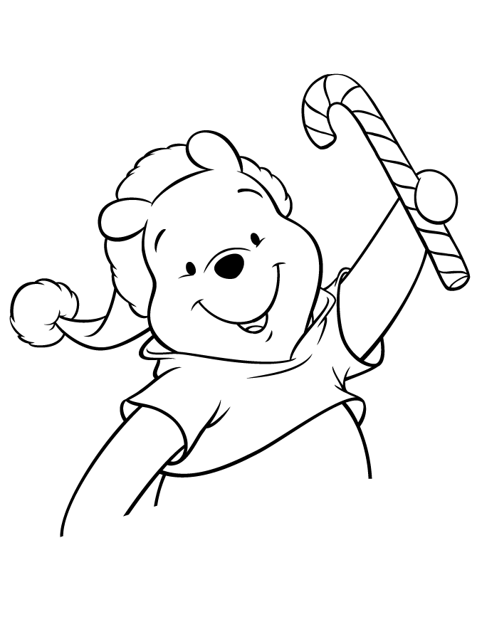 Winnie The Pooh Christmas Coloring Pages | quotes.