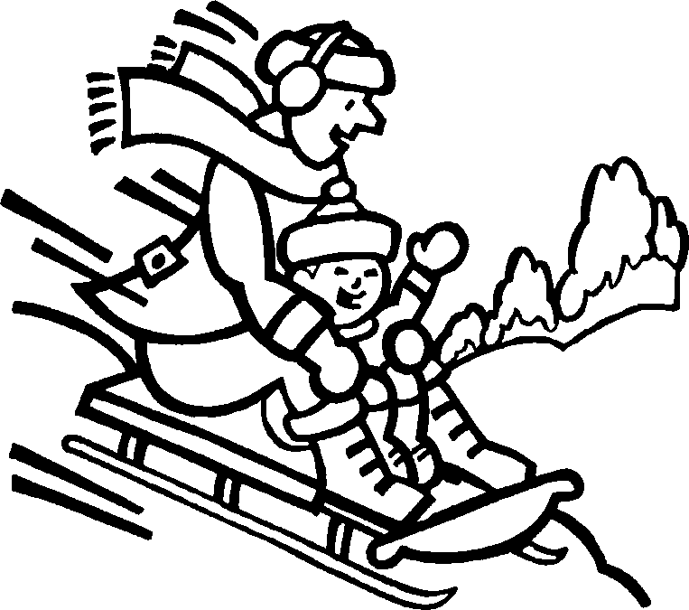 Winter Coloring Pages