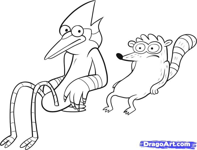 Cartoon Network Regular Show Coloring Pages Hd Pictures 4 HD