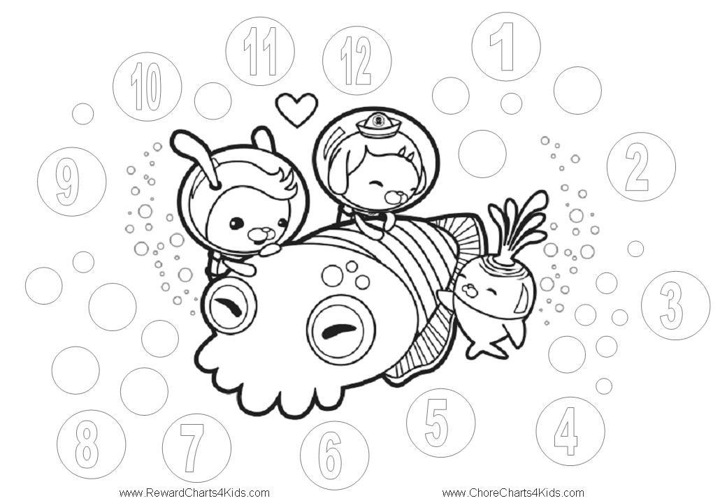 Octonauts logo Colouring Pages (page 2)