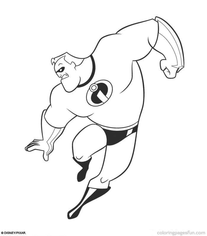 The Incredibles Logo Coloring Page Images & Pictures - Becuo