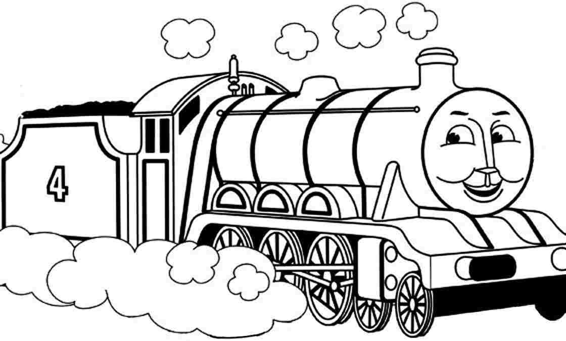 thomas and friends gorden Colouring Pages