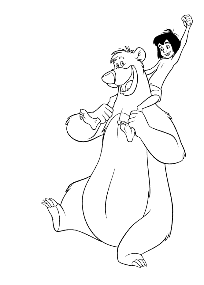 Disney The Jungle Book Coloring Pages #50 | Disney Coloring Pages