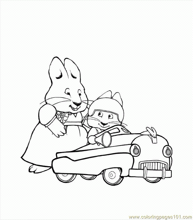 Max And Ruby Printable Coloring Pages 5 | Free Printable Coloring