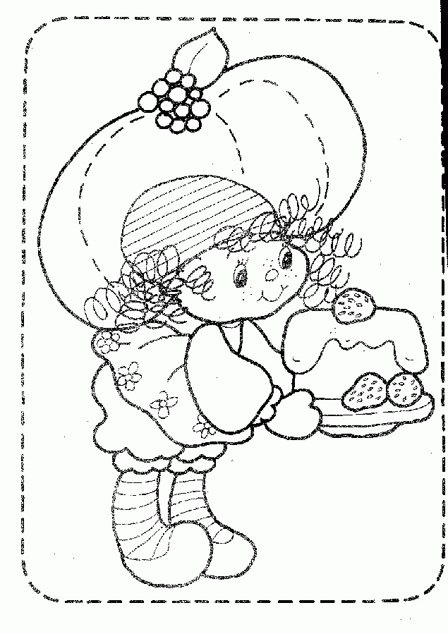 Muffin Man Coloring Pages