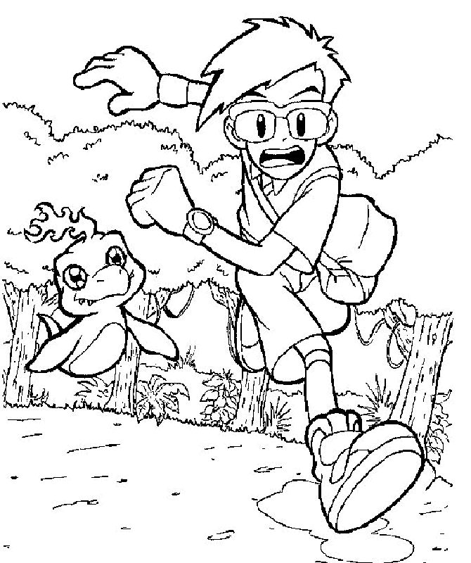 Digimon Coloring Pages 18 | Free Printable Coloring Pages