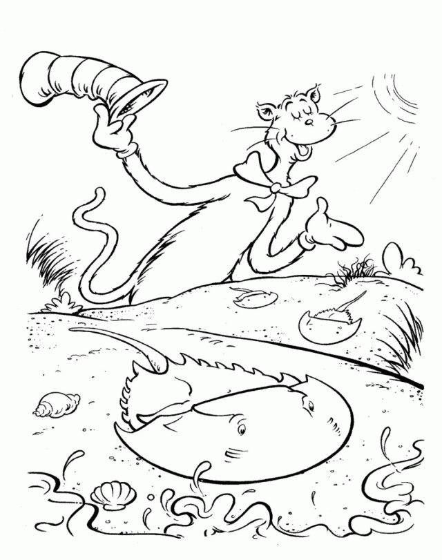 Dr Seuss Coloring Pages Green Eggs And Ham Coloring Pages 237990