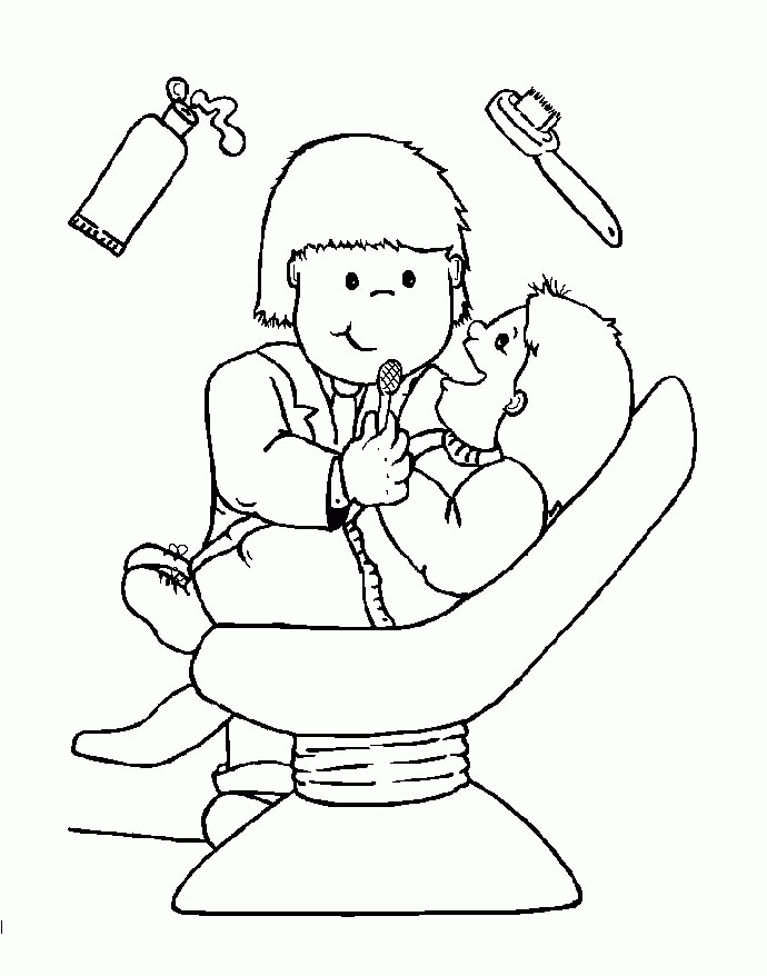 people who help us pages Colouring Pages