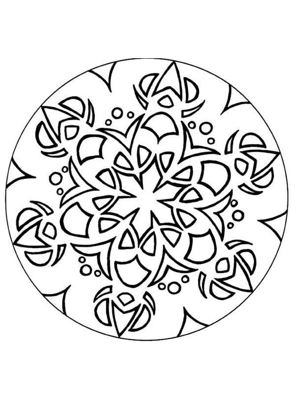 coloring > coloring pages for kids > MANDALAS COLORING PAGES ,59