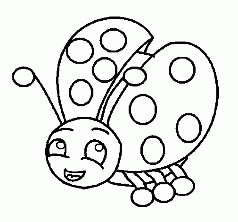 Cute Bug Coloring Pages - HD Printable Coloring Pages