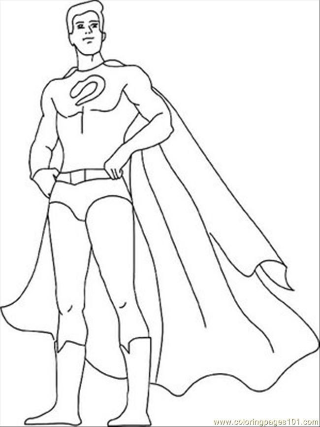 Best Superhero Coloring Pages Online - Superhero Coloring Pages