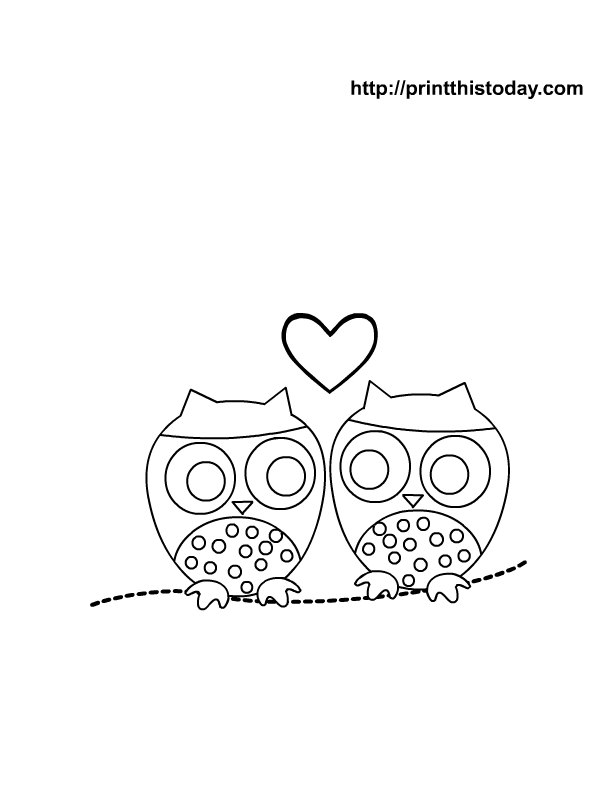 Cute Coloring Pages Of Owls Images & Pictures - Becuo