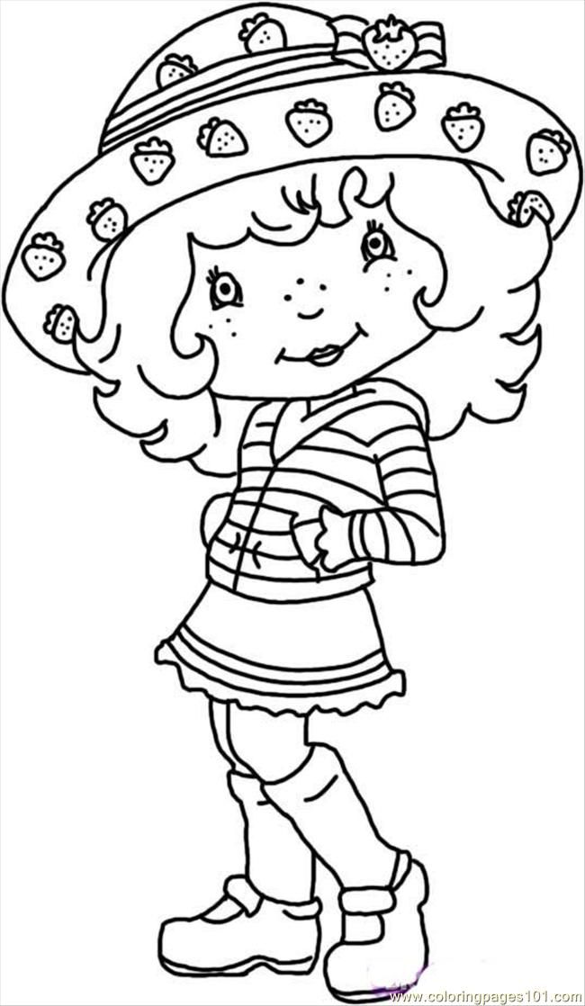 Coloring Pages Strawberry Shortcake Step 6 (Cartoons > Strawberry
