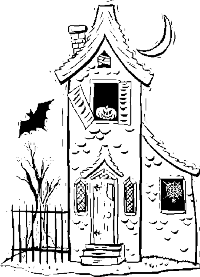 And Kids House Coloring Pages House Picture Coloring Pages 14