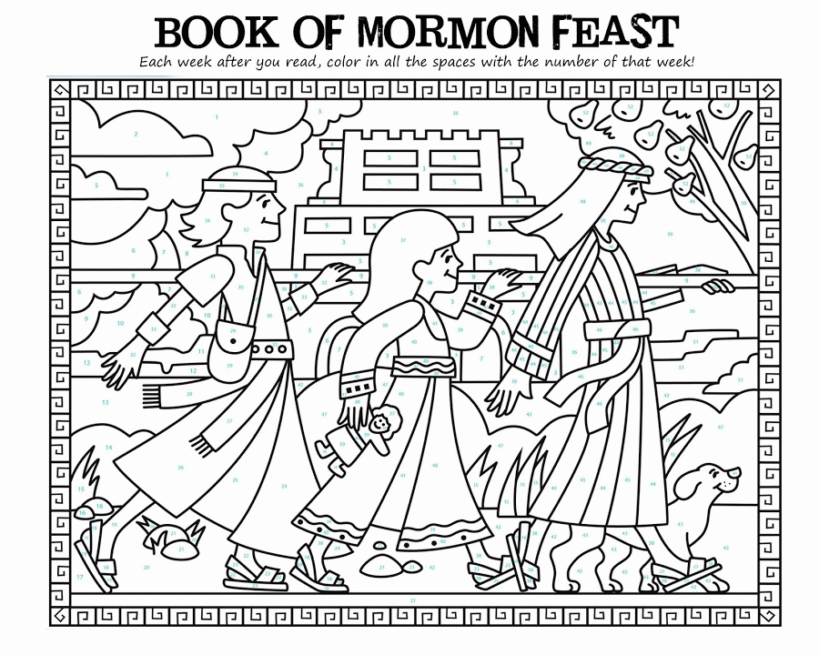 Book Of Mormon Coloring Pages - Free Coloring Pages For KidsFree