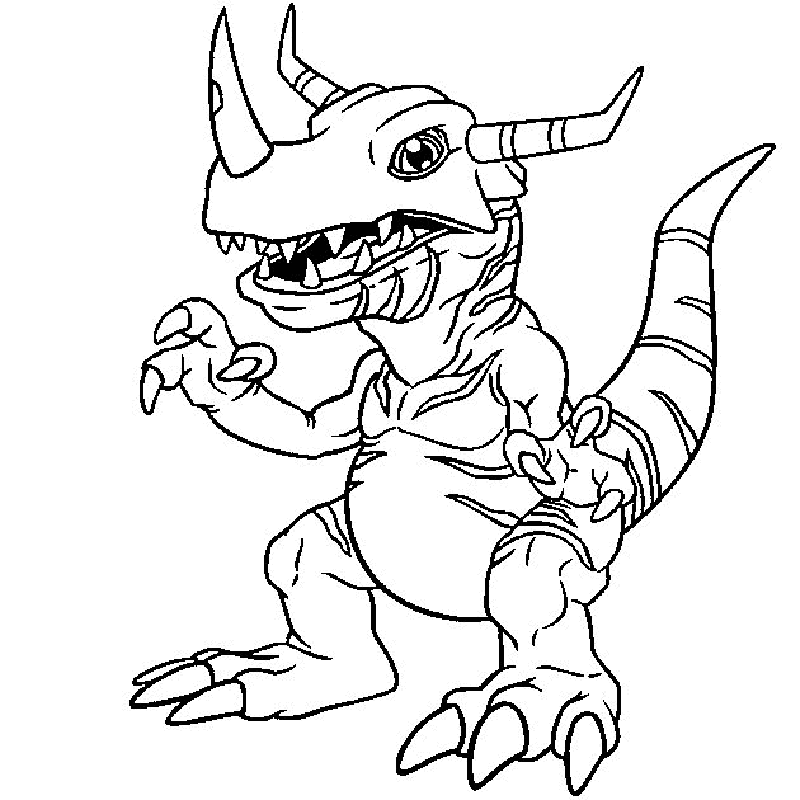 Digimon Coloring Pages 11 | Free Printable Coloring Pages