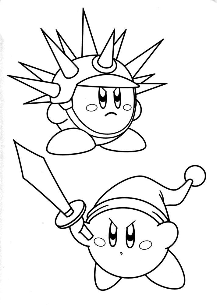 kirby coloring pages – 712×1004 High Definition Wallpaper