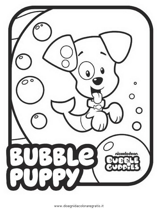 Bubble Guppies Colouring Pages Page 2 | melos bday