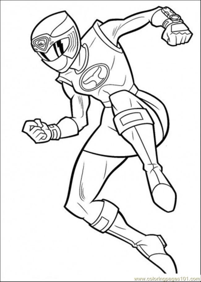 Printable Coloring Page Power Ranger 19 Cartoons Power Rangers