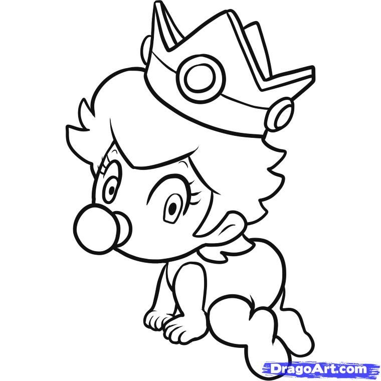 how to draw baby peach step 6 1 000000036753 5 baby mario coloring