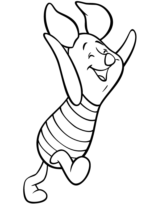 Piglet Coloring Pages Tigger 237 | Free Printable Coloring Pages