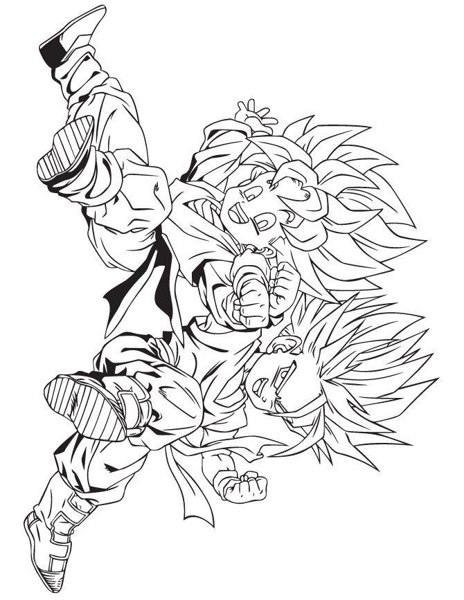 fusions Colouring Pages