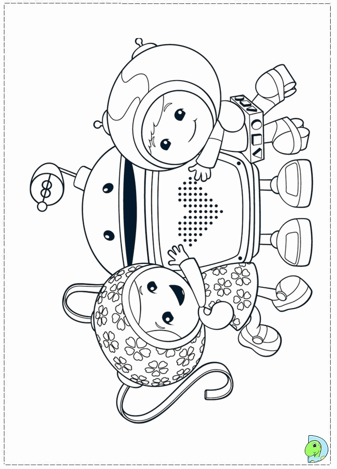 Team Umizoomi Colouring Pages (page 2)
