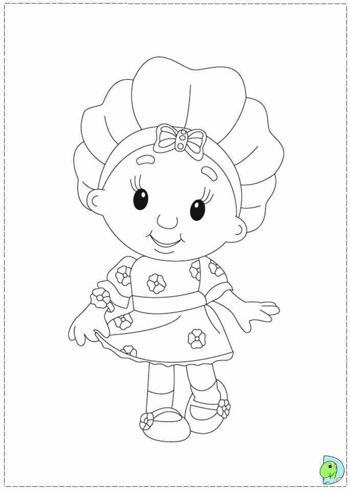 Fifi and the Flowertots coloring page