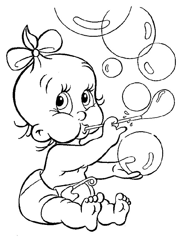 Baby Coloring Pages 17 | Free Printable Coloring Pages