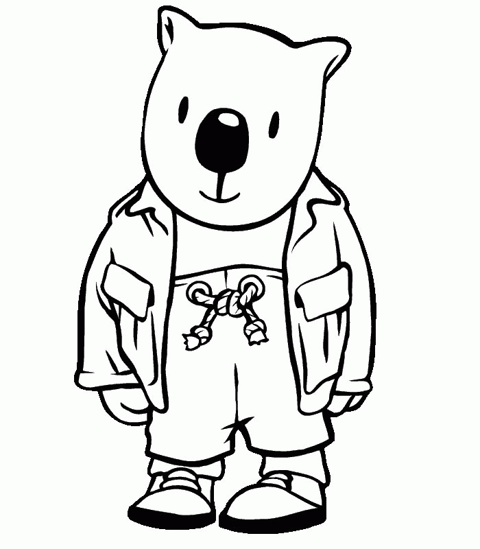 Koala Coloring Pages Cake Ideas and Designs