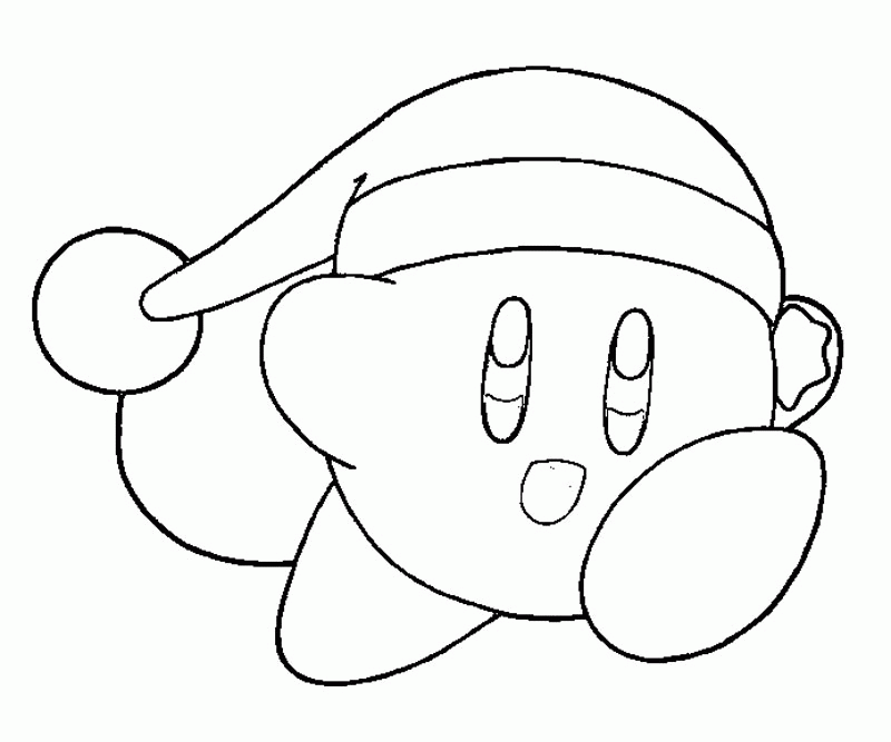 21 Kirby Coloring Page