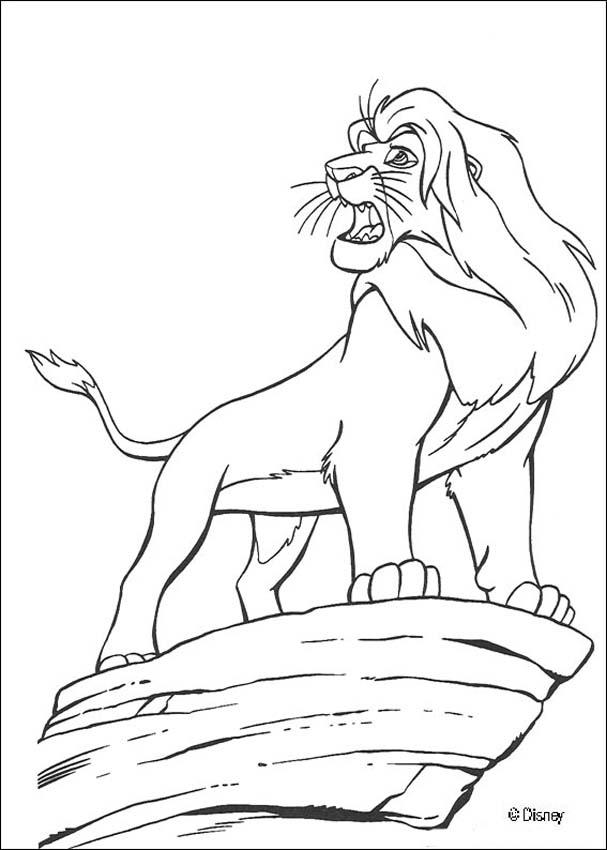 Lion King Coloring Pages lion king circle of life coloring pages