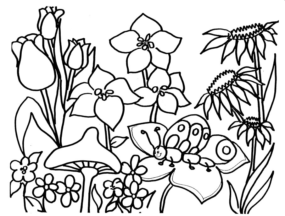 Spring Coloring Pages printable for kids | Coloring Pages