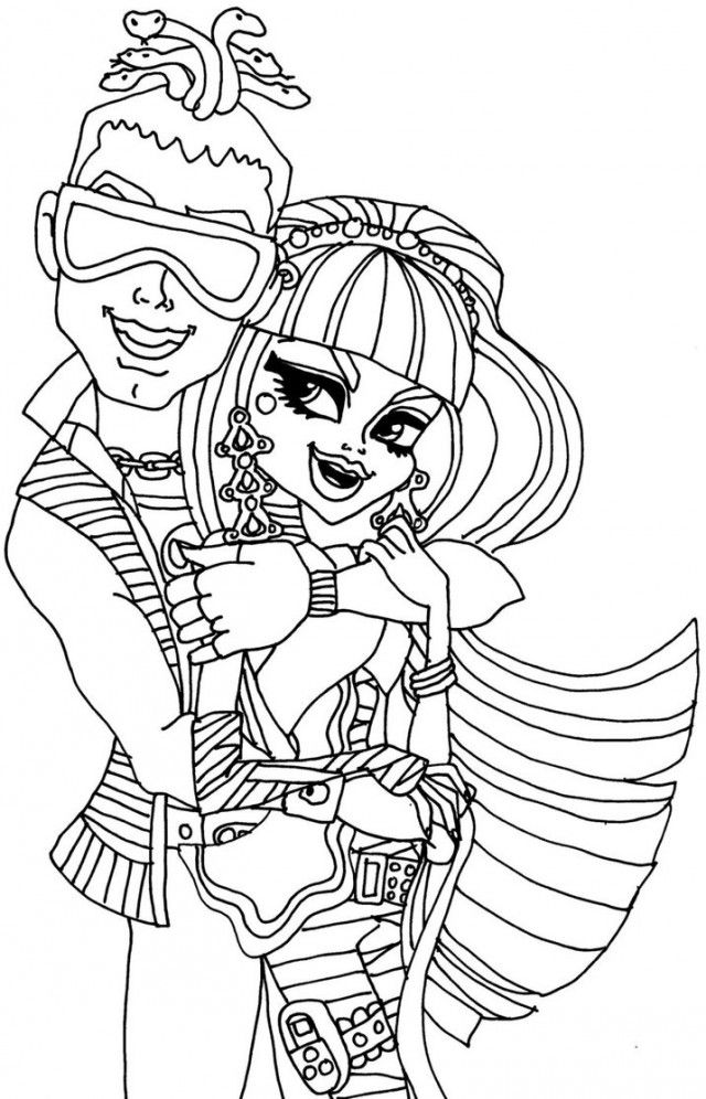 Monster High Coloring Printables Coloring Pages For The Kidlets On