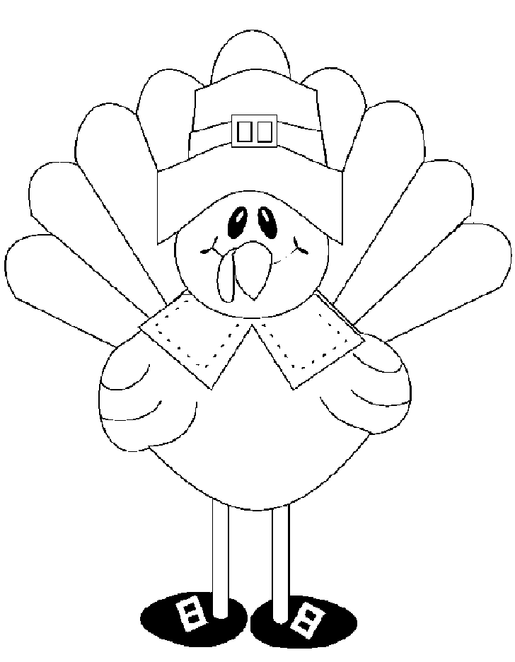 Thanksgiving Turkey Coloring Pages Printables - Picture 4
