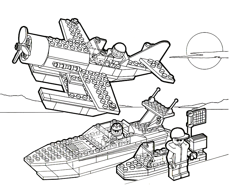 Legos Coloring Pages | free coloring pages For kids