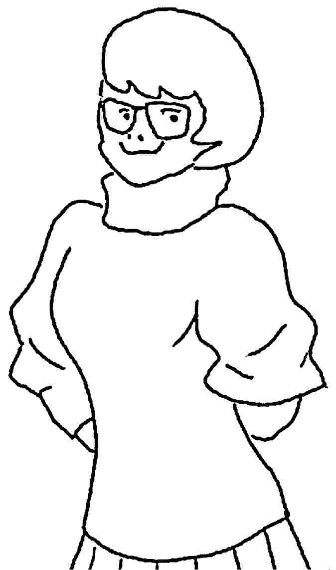 velma Colouring Pages