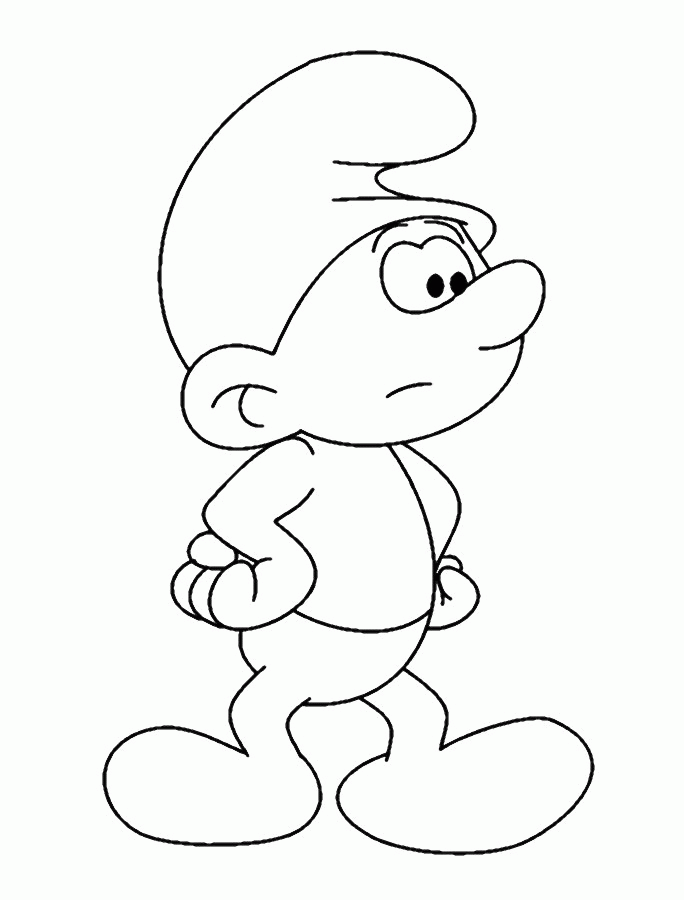Image - Smurf Arms Akimbo Uncolored - Smurfs Fanon Wiki