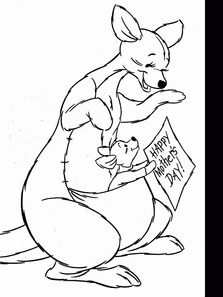 Series Winnie the Pooh print coloring pages. 27