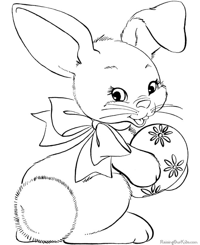 Bunny printable coloring pages | coloring pages for kids, coloring